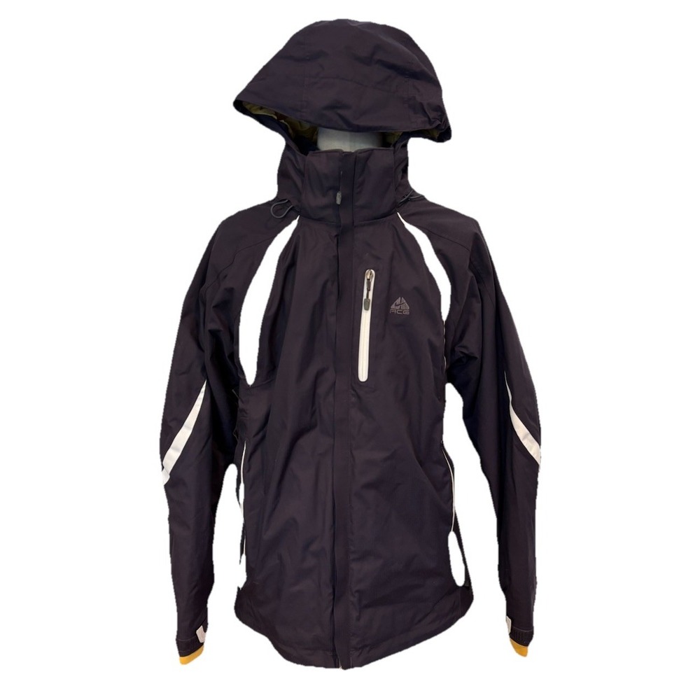 Nike ACG 3 in 1‎ Jacket Storm Thermal Men's Size M Deep Purple Plum Yellow